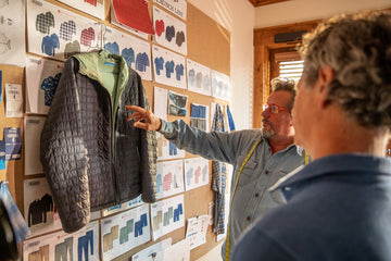 men talking sustainable products at 3bird